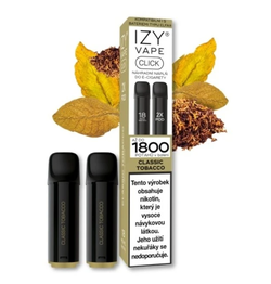 IZY CLICK náplň Classic Tobacco / Klasický tabák 18mg