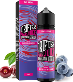 Příchuť Drifter Bar Juice - Blueberry Cherry SnV 16ml