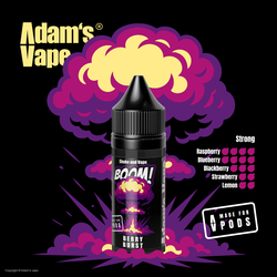 Příchuť Adam´s Vape BOOM! SnV - Berry Burst 5ml