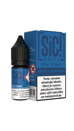 Nikotinová Sůl Sic! Salts - Blueberry 10ml - 16mg