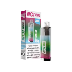 RIOT 1000 jednorázová e-cigareta Watermelon Ice