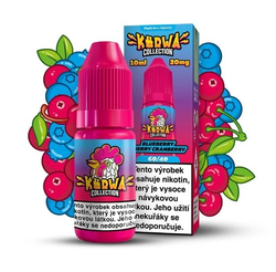 Nikotinová Sůl KURWA Blueberry Cherry Cranberry 10ml - 20 mg