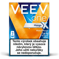 VEEV ONE MANGO X 1.6% 2ks náplně do e-cigarety