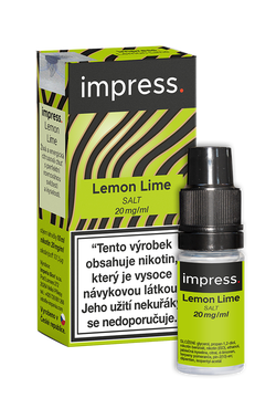Nikotinová sůl Emporio Impress - Lemon Lime 10ml
