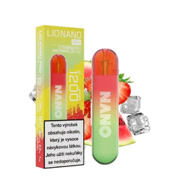 Lio Nano PRO jednorázová e-cigareta Strawberry Watermelon Ice