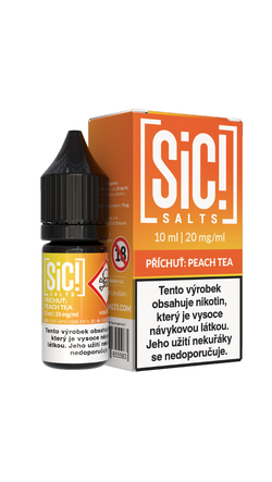 Nikotinová Sůl Sic! Salts - Peach Tea 10ml - 20mg