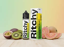 Příchuť LIQUA RITCHY - Passionfruit Guava Kiwi / Marakuja, Guava, Kiwi 10ml SnV