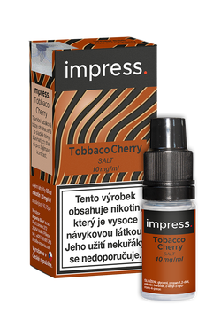 Nikotinová sůl Emporio Impress - Tobacco Cherry 10ml