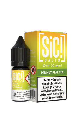 Nikotinová Sůl Sic! Salts - Pear Tea 10ml - 20mg