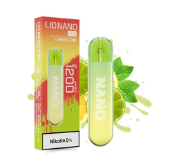 Lio Nano PRO jednorázová e-cigareta Lemon Lime - 0mg