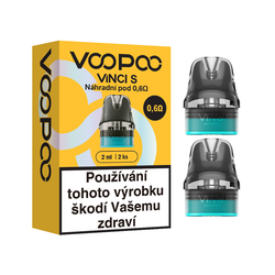 VooPoo Vinci S POD cartridge 0,6 ohm (celé balení, 2ks)