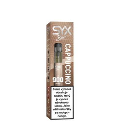 SYX BAR 900 jednorázová e-cigareta Cappuccino
