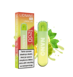 Lio Nano PRO jednorázová e-cigareta Lemon Lime