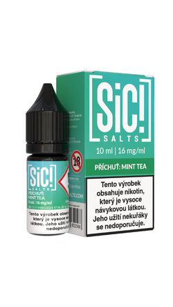 Nikotinová Sůl Sic! Salts - Mint Tea 10ml - 16mg