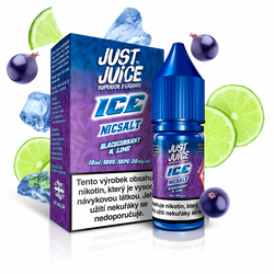 Nikotinová Sůl Just Juice Salt - ICE Blackcurrant & Lime - 20mg/ml