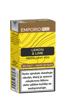 Imperia Emporio POD náplň - Lemon and Lime 20 mg