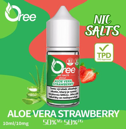 Oree Salt - Aloe Vera Strawberry / Aloe Vera Jahoda - 10 mg