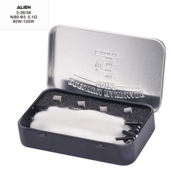 Coilology Premium Handmade Coils Alien 3-26/36 - 0,10ohm/dual, 4ks