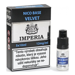 Nikotinová báze Imperia Velvet - 20/80 : 5x10ml