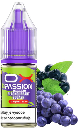 Nikotinová sůl Oxva OX Passion - Blackcurrant Squash 10ml