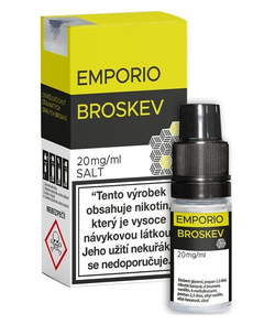 Nikotinová sůl EMPORIO Nic Salt Broskev 10ml