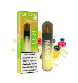 Lio Nano PRO jednorázová e-cigareta Lemon Berry