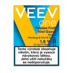 VEEV ONE náplň Passion Fruit Kiwi Guava 20mg - 2ks