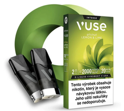 VUSE ePOD náplň Lemon Lime 2ml 20mg - 2ks