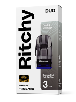 Ritchy DUO DUOMAX Cartridge 2ml - 0,6 Ω (celé balení, 3ks)