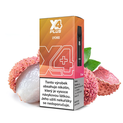 Přednaplněný Pod X4 Plus - Liči / Lychee - 20mg - Kolek Q