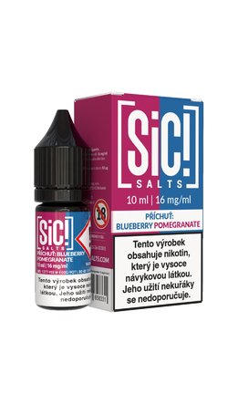 Nikotinová Sůl Sic! Salts - Blueberry Pomegranate 10ml - 16mg