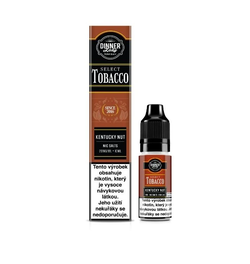 Nikotinová Sůl Dinner Lady Bar Select TOBACCO Kentucky Nut Tobacco 10ml