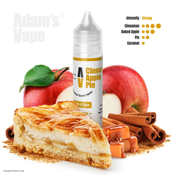 Příchuť Adams vape - Cinnamon Apple Pie / Jablečný koláč se skořicí 10ml SnV