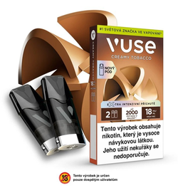 VUSE ePOD náplň Creamy Tobacco 2ML 18MG - 2KS