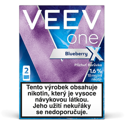 VEEV ONE BLUEBERRY X 1.6% 2ks náplně do e-cigarety