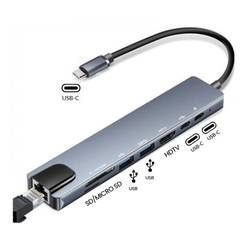 Ostatní Dock rozhraní s USB-C pro Ethernet, SD, USB-A 8v1 / 1 T481