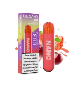 Lio Nano PRO jednorázová e-cigareta Cherry Strawberry