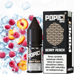 Nikotinová sůl POPIČ! - Berry Peach / Lesní plody a Broskev - 10mg