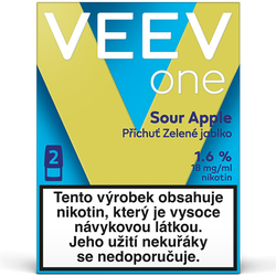 VEEV ONE náplň Sour apple 18mg - 2ks