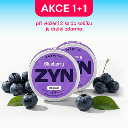 ZYN Classic Blueberry 11mg, Akce 1+1 zdarma