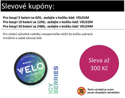 VELO Mini ICY BERRIES - 10mg