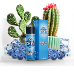 Příchuť Infamous Cryo - Blueberry Cactus / Borůvka a kaktus 10ml SnV