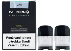 Uwell Caliburn G2 cartridge - 2ml (celé balení, 2ks)