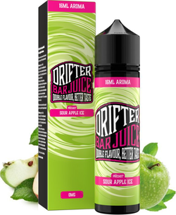 Příchuť Drifter Bar Juice - Sour Apple Ice SnV 16ml
