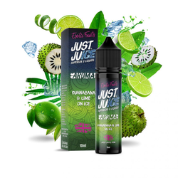 Příchuť Just Juice - Exotic - Guanabana and Lime On Ice 10ml SnV