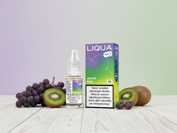 LIQUA Salt Grape Kiwi / Hroznové víno a kiwi 10ml