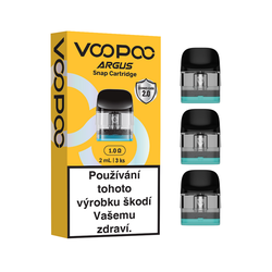 Voopoo Argus POD SNAP Topfill cartridge - 1,0 Ω (celé balení, 3ks)