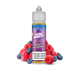Příchuť POD Monster SnV - Blueberry Sour Raspberry / Borůvka a malina 10ml