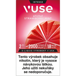VUSE ePOD náplň Strawberry Mint 2ML 18MG - 2KS