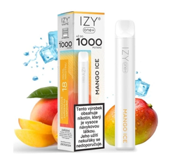 Jednorázová ecigareta IZY ONE+ - Mango Ice 18mg/ml
